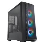 CABINET ATX MIDI TOWER COOLER MASTER MB520-KGNN-S00 MasterBox 520 Mesh Black ATX 2x3.5 3x2.5 2xUSB3.2 ARGB Lato Trasp. NoAlim.