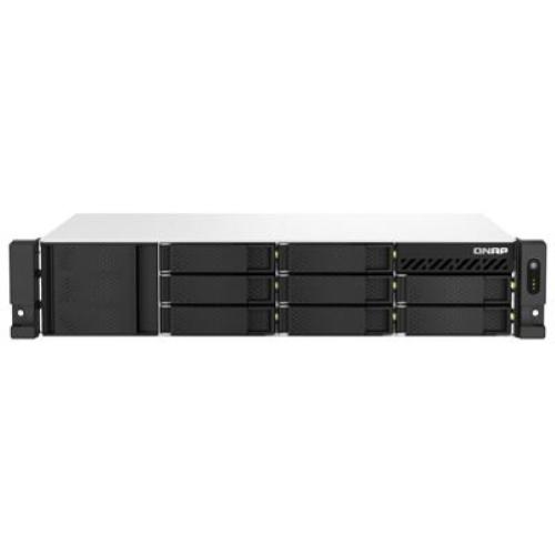 NAS QNAP TS-864eU-RP-8G 8HD 3,5"/2,5"SATA6-NO HD-2U Rack-2P x 2.5GbE -4P USB-8Gb DDR4 SO DIMM -QuadCore Cel.4-Core