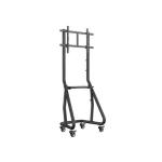 SUPPORTO X LCD/TV a CARRELLO 37"/80" EQUIP 650608 supp.fino a 80Kg - Vesa: 600x400 -EAN: 4015867223017 Fino:31/05