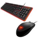 TASTIERA+MOUSE GAMING USB COUGAR 37DEAXNMB DEATHFIRE GEAR COMBO GAMING LED 7 COLORI HYBRID MECHANICAL + MOUSE 2000dpi LED 7 COL.