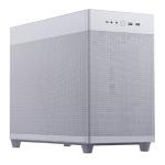 CABINET ATX SMALL TOWER ASUS AP201TG WHITE micro-miniATX 1X2,5 + 3xcombo BAY 4xSLOT-ESP. VETRO 205x350x460mm 90DC00G3-B39010