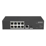 SWITCH 8P 10/100M PoE -1P Gigabit RJ45+1P Gigabit SFP uplink HIKVISION DS-3T1310P-SI/HS Smart Managed L2-802.3af/at Fino:30/05