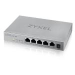 SWITCH 5P MultiGigabit 2.5Gb ZYXEL MG-105-ZZ0101F Unmanaged - metallo - Desktop Fino:31/12