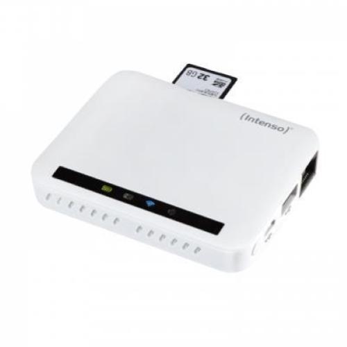 CARD READER Wireless INTENSO "Memory 2 move MAX" Bianco (7405501)