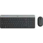 TASTIERA+MOUSE LOGITECH Retail WIRELESS COMBO MK470 SLIM NERA USB P/N 920-009196