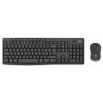 TASTIERA+MOUSE LOGITECH oem MK370 TASTIERA 112 TASTI WIRELESS USB + SILENT MOUSE NERO 1000DPI P/N 920-012069