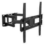SUPPORTO x Monitor/TV a muro universale 32-65" ATLANTIS P022-E20SDN ALLUNGABILE NERO supp.fino a 35Kg - Vesa: 50x50/400x400