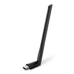 Adattatore Wireless AC600 Dual Band TP-LINK Archer T2U Plus USB2.0 200Mbps a 2.4Ghz + 433Mbps a 5Ghz 1 ant.