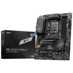 MB MSI PRO B760-P DDR4 II LGA1700 4xDDR4DC-5333o.c. 1xHDMI 1xDP 1xPCIe4.0x16 2xM.2 4xSata3R GBLAN USB3.2 ATX