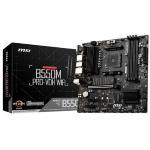 MB MSI B550M PRO-VDH WiFi AM4 4xDDR4DC-4400 1xHDMI 1xDP 1xPCIe4.0x16 2xM.2 4xSata3R GBLAN USB3.2 WiFi mATX