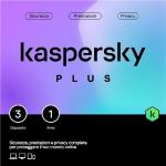 KASPERSKY SlimBOX PLUS -- 3 Dispositivi (KL1042T5CFS-ENV) Fino:30/06