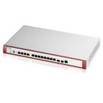 FIREWALL ANTIVIRUS/IDP USGFlex ZYXEL USGFLEX700H-EU0101F PORTE LAN/WAN:2x10MGbE PoE 30W 2x2.5GbE 8xGbE 2xSFP+ VPN: 1000IPsec
