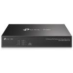 NVR IP TP-LINK VIGI VIGI NVR1004H-4P 4canali PoE- -risol. fino 8MP -4P PoE+ 10/100Mbps-1 interf.SATA-2P USB2.0+1P VGA +1 HDMI 4K