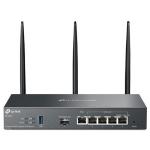 ROUTER Gibabit VPN Omada AX3000 TP-LINK ER706W 1P Giga WAN+4P Giga WAN/LAN-1P Giga SFP WAN/LAN 1P USB3.0