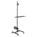SUPPORTO Workstation e MONITOR Mobile a rotelle 17"/32" EQUIP 650171 supp.fino a 8Kg (schermo)-Vesa:100x100-EAN: 401 Fino:31/05