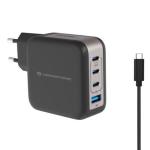 CARICATORE PD USB GaN CONCEPTRONIC ALTHEA18B NERO a 4P da 100W Fino:30/04