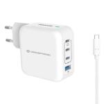 CARICATORE PD USB GaN CONCEPTRONIC ALTHEA18W BIANCO a 4P da 100W Fino:30/04