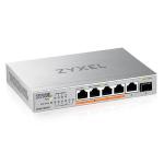 SWITCH 5P 2.5GbE PoE ZYXEL XMG-105HP-EU0101F Unmanaged 1P 10GbE SFP+ Desktop