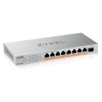 SWITCH 8P 2.5GbE PoE ZYXEL XMG-108HP-EU0101F Unmanaged 1P 10GbE SFP+ Desktop