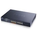 SWITCH ZYXEL XMG1915-18EP-EU0101F 16P 2.5 MGigabit (si cui 8 PoE) +2P 10GbE SFP+ NebulaFlex - Supporto IPv6 VLAN - D Fino:31/12
