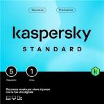 KASPERSKY SlimBOX STANDARD -- 5 Dispositivi (KL1041T5EFS-ENV) Fino:30/06