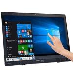 MONITOR M-TOUCH HANNSPREE LCD LED 15.6" Wide HT161HNB 12ms MM HD 500:1 BLACK VGA HDMI DP USB Vesa