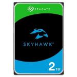 HARD DISK SATA 3.5" 2000GB(2TB) SEAGATE ST2000VX017 SKYHAWK 5900rpm Cache 256MB 1-8 DRIVE BAYS