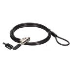 LUCCHETTO DI SICUREZZA PER LAPTOP CONCEPTRONIC CUSTODIO02BS -con 2 CHIAVI- 1.8Mt DIAMETRO 4.5mm