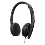 CUFFIE+MICROFONO LENOVO Cablate VoIP (Teams) 4XD1M45626 tecnologiaEPOS plug-and-play cavo 1,8mt-2Y da USBc a USB-A Fino:30/05