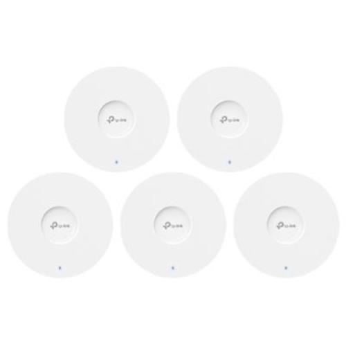 Kit Wireless N Access Point AX1800 DualBand TP-LINK EAP613(5-Pack)802.3at POE 12V CC MU-MIMO 2 antenne int.(adatt.NON INCL.)