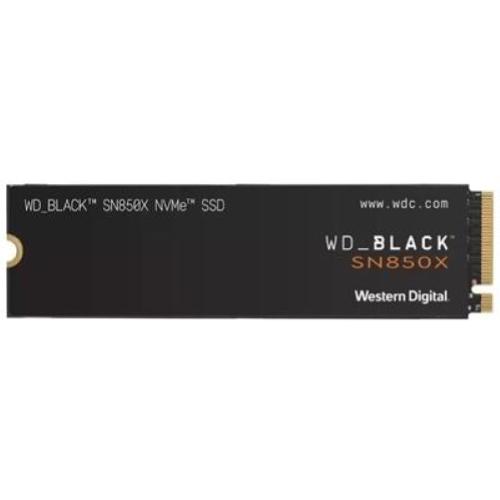 SSD-Solid State Disk m.2(2280) NVMe 2000GB(2TB) PCIe4.0x4 WD Black SN850X WDS200T2X0E Read:7300MB/s-Write:6600MB/s