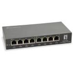 SWITCH 8P POE GIGABIT LEVELONE GEP-0823 120W - 802.3at/af Fino:30/06