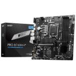 MB MSI PRO B760M-P LGA1700 4xDDR5DC-6800o.c. 1xHDMI 1xDP 1xPCIe4.0x16 2xM.2 4xSata3R GBLAN USB3.2 mATX