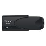 FLASH DRIVE USB 3.1 32GB PNY Attaché 4 FD32GATT431KK-EF Nero
