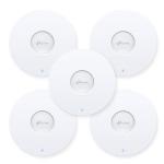 Kit Wireless N Access Point AX3000 DualBand TP-LINK EAP653(5-pack)802.3at POE 12V -MU-MIMO 2 antenne int.(adatt.NON INCL.)
