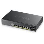 SWITCH 10 LAN GIGABIT ZYXEL GS2220-10HP-EU0101F 8P Gigabit PoE+2P Dual Personality Giga - Supp. ipV6 RACK -