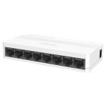 SWITCH 8P LAN 10/100M HIKVISION DS-3E0108D-E Unmanaged - Case Plastico Fino:31/12