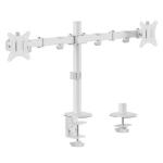 SUPPORTO X DOPPIO LCD/TV da tavolo 17"/32" EQUIP 650167supp.fino a 9Kg (x schermo) - Vesa: 100x100 -EAN: 4015867237632