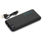 POWERBANK 10.000mAh OVERMUST by TECNOWARE FOVMPB17875 In:MicroUSB +Type-C Out:2USB +Type-C + Display + Cavo USB 20cm