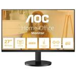 MONITOR AOC LCD IPS 27" WIDE FRAMELESS U27B3AF 4ms MM UHD 1000:1 BLACK 2xHDMI DP REG.ALT. Vesa Fino:30/04