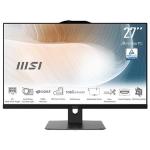 LCDPC MSI MODERN AM272P 1M-851IT 27"IPS FHD AG MM Black Core 5-120U 8GBDDR5 SSD512GB W11Pro LAN WiFi BT HDMI 6USB Web Fino:31/07