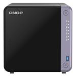 NAS QNAP TS-432X-4G 4HD 3,5"/2,5"SATA6 >NO HD<1P 10GbE SFP+LAN + 2P 2.5GbE -2P USB3.2-4Gb DDR4 SoDimm-QuadCore AL524 2.0GHz