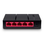 SWITCH 5P LAN 10/100/1000M MERCUSYS MS105G mini Desktop - plastic case