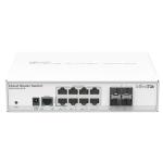 SWITCH MIKROTIK CRS112-8G-4S-IN 8P. GIG + 4P. SFP 128MB