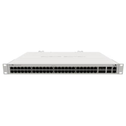 SWITCH MIKROTIK CRS354-48G-4S+2Q+RM 48P. GBPS 4P. SFP+ 2P. QSFP+ 1P. GBPS ALIM. RID. ROUTEROS/SWITCHOS