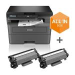 STAMPANTE BROTHER MFC LASER DCP-L2627DWXL A4 3in1 32PPM STAMPA F/R, LCD 250FG USB WIFI (toner in dotaz. 6k) 3A Fino:30/04