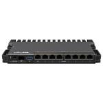 ROUTER MIKROTIK RB5009UPR+S+IN POE IN/OUT 7P. GBPS 1 SFP+ 1P. 2,5GBPS 1GB QUAD CORE 1.4GHZ ROS7