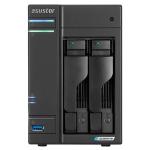 NAS ASUSTOR AS6702T X 2HDD/SSD 3.5"/2.5"SATA3 6GB/S >NO HD< QUAD CORE 2.0GHZ-4GB DDR4 SODIMM-2P 2.5GIGA-4 X M.2 NVME GAR.3 ANNI