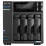 NAS ASUSTOR AS6704T X 4HDD/SSD 3.5"/2.5"SATA3 6GB/S >NO HD< QC 2.0GHZ-4GB DDR4-2P 2.5GBE-4XM.2 NVME 1P PCIE GEN3-GAR.3 ANNI