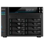 NAS ASUSTOR AS6508T X 8SLOT 3.5"/2.5">NO HD< QC 2.1GHZ-8GB DDR4 -2P 2.5GBE 2P 10G-2P USB3.2-2 X M.2 NVME/SATA-GAR.3Y Fino:30/04